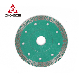 105mm-230mm Hot Press Super Thin Diamond Network Wave Brzeszczot do cięcia płytek do cięcia kremowego